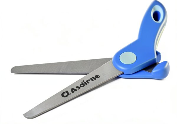 Asdirne Safety Scissors Right Handed Kids Stainless Steel-4