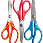 GAIFONGRE Left Handed Scissors Stainless Steel Kids Students-0