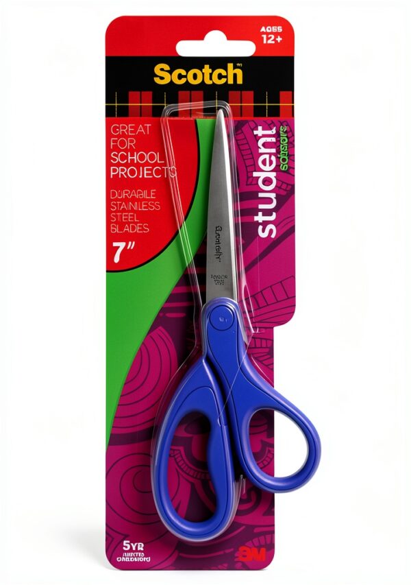 Scotch Blunt Tip Scissors Stainless Steel Kids School-4
