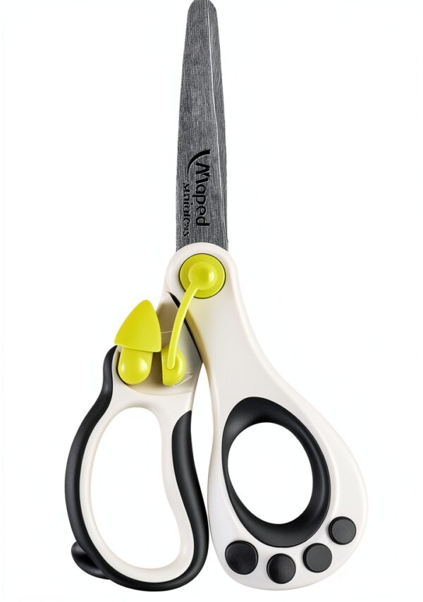Maped Scissors Blunt Tip Stainless Steel Student Safety-3