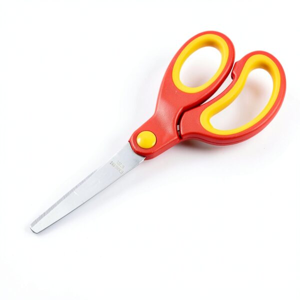 Gorofit Left Handed Kids Scissors Stainless Steel Safety-2