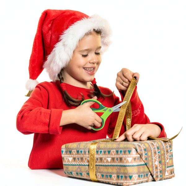 iBayam Kids Scissors Stainless Steel Blunt Tip 4 Pack-5