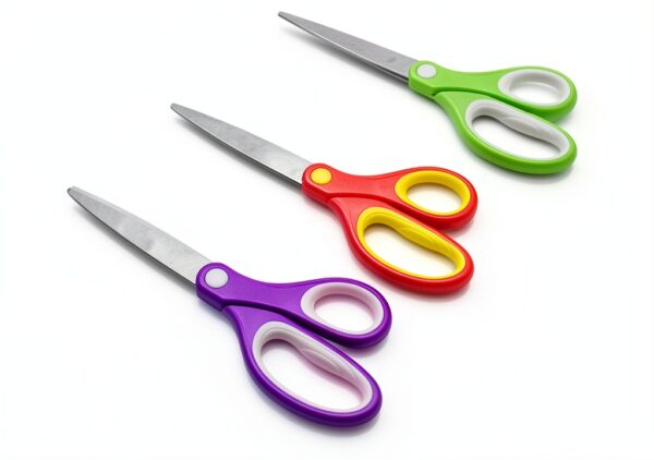 Galadim Student Scissors Stainless Steel Round Edge 3 Pack-0