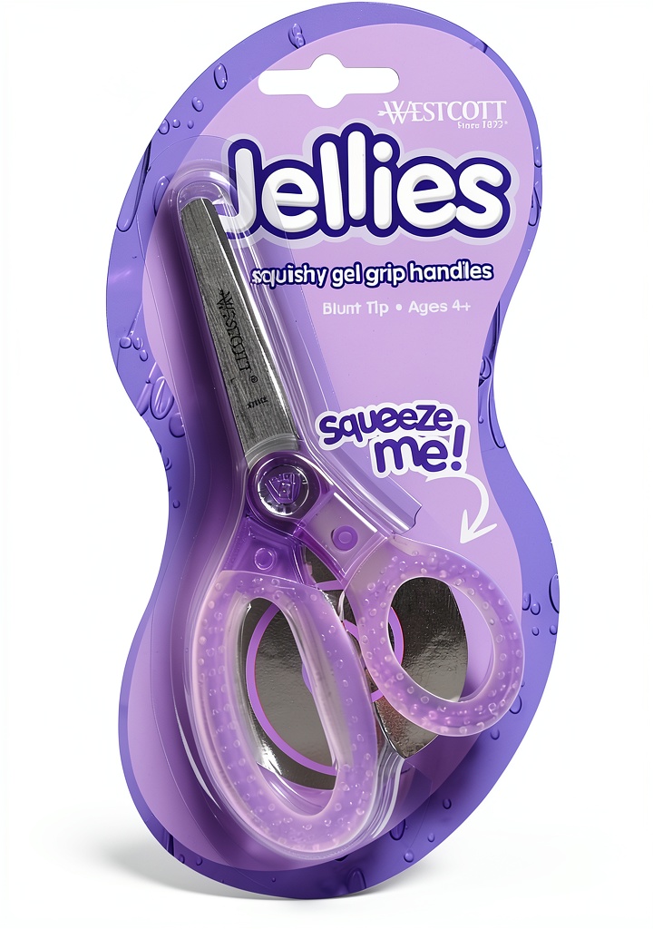 Westcott stainless steel scissors in use on paper