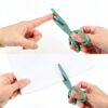 ASTARON Safety Scissors Crocodile Design Plastic Blades Kids-2