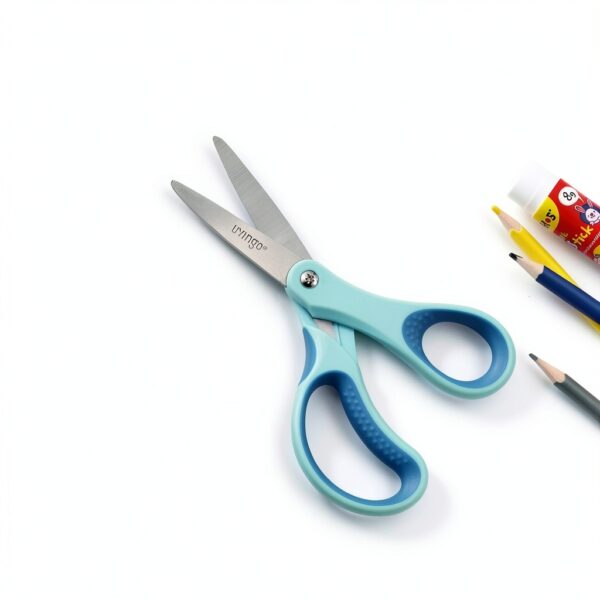 LIVINGO Kids Scissors Plastic Stainless Steel Safe Crafting-3