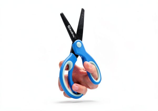 Asdirne Kids Scissors Stainless Steel Blades Safety Blunt-2
