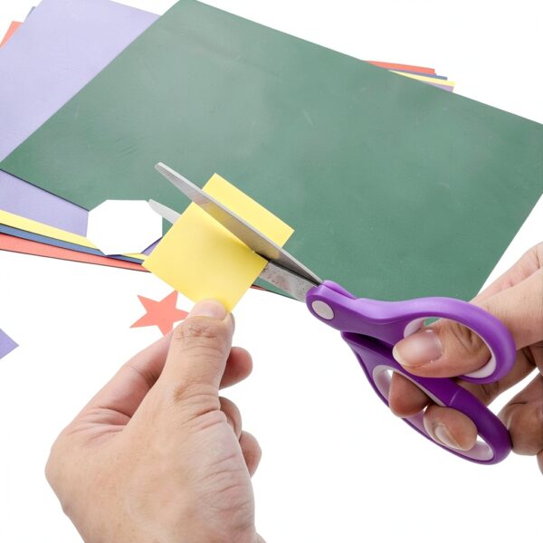 Galadim Student Scissors Stainless Steel Round Edge 3 Pack-1