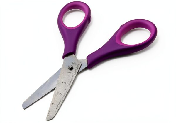 Ashton and Wright Kids Scissors Rubber Grip Safety Blades-1