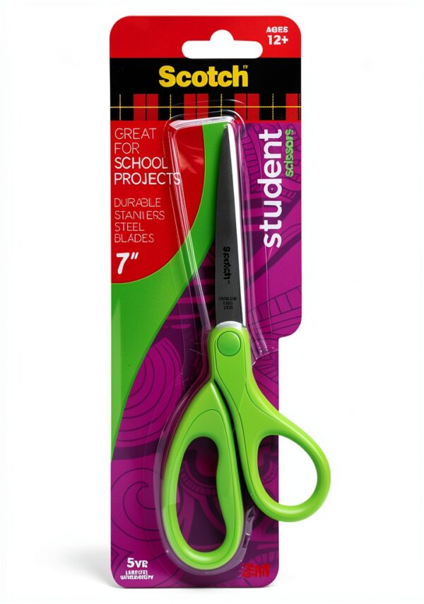 Scotch Blunt Tip Scissors Stainless Steel Kids School-3