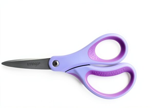 LIVINGO Kids Scissors Plastic Stainless Steel Safe Crafting-1