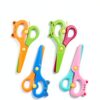 LovesTown Plastic Safety Scissors Kids Animal Design 4 Pack-1