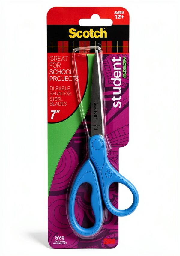 Scotch Blunt Tip Scissors Stainless Steel Kids School-2