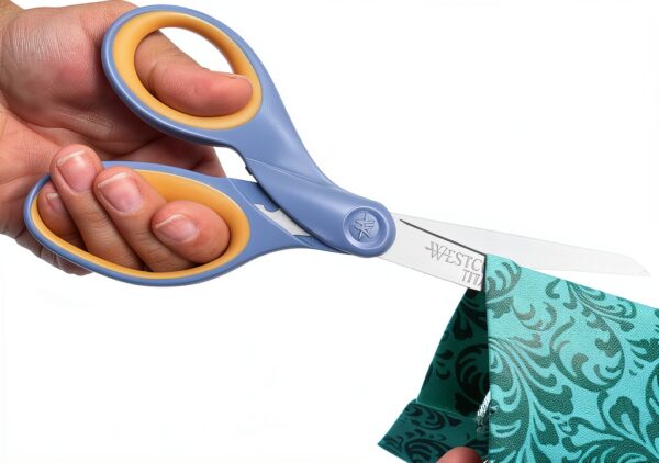 Westcott Left Hand Scissors Titanium Blade Ergonomic Handle-3