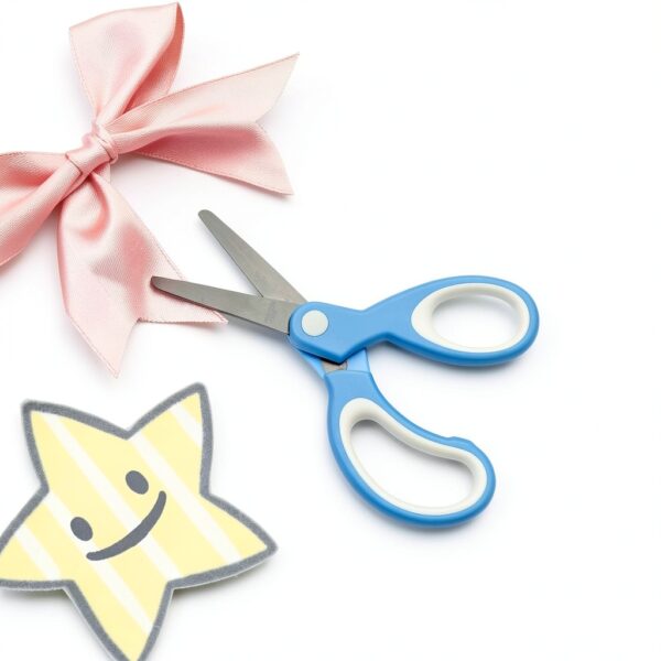 Asdirne Kids Scissors Stainless Steel Blades Safety Blunt-6