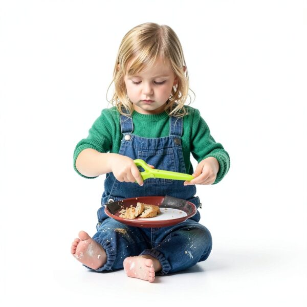 LovesTown Kids Safety Scissors 8 Pack Plastic Blades-3