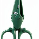 ASTARON Safety Scissors Crocodile Design Plastic Blades Kids-0