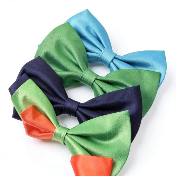 Boys Bow Ties Polyester Adjustable Pre-Tied Multi-Colored-3