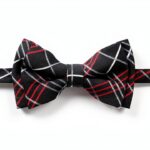 Boys Bow Tie Polyester Microfiber Pre-tied Adjustable Sizes-0